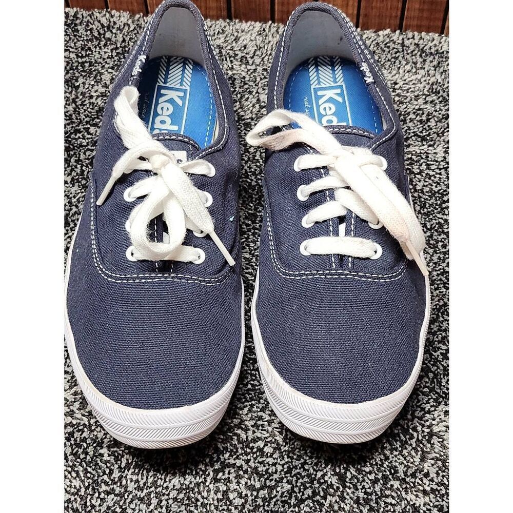 Keds Women Size 9.0 M Blue Fashion Sneakers Fabric #A75